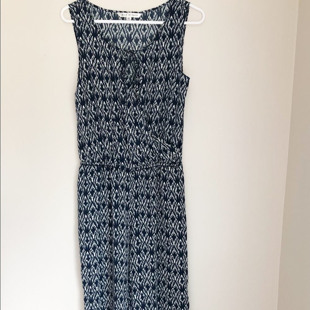 Max Studio Jumpsuit Romper Cinched Waist